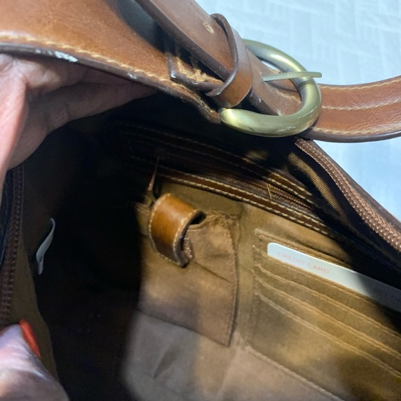 Beautiful brown leather shoulder bag - Picture 5 of 5